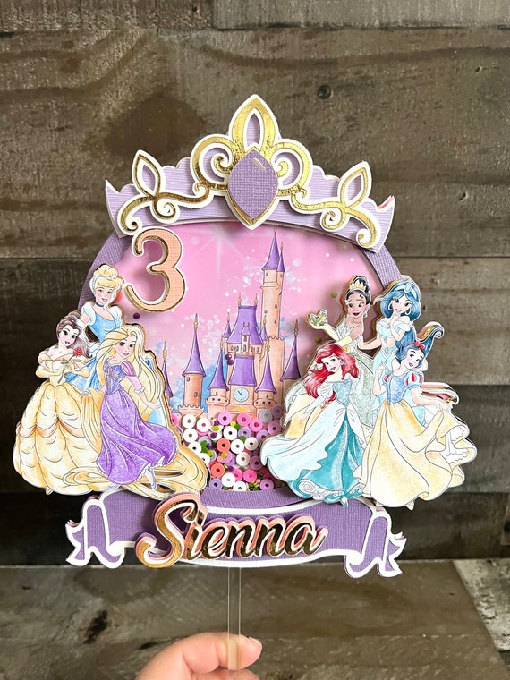 14 Pièces Princess Gâteau Toppers Cupcake Topper Decoration
