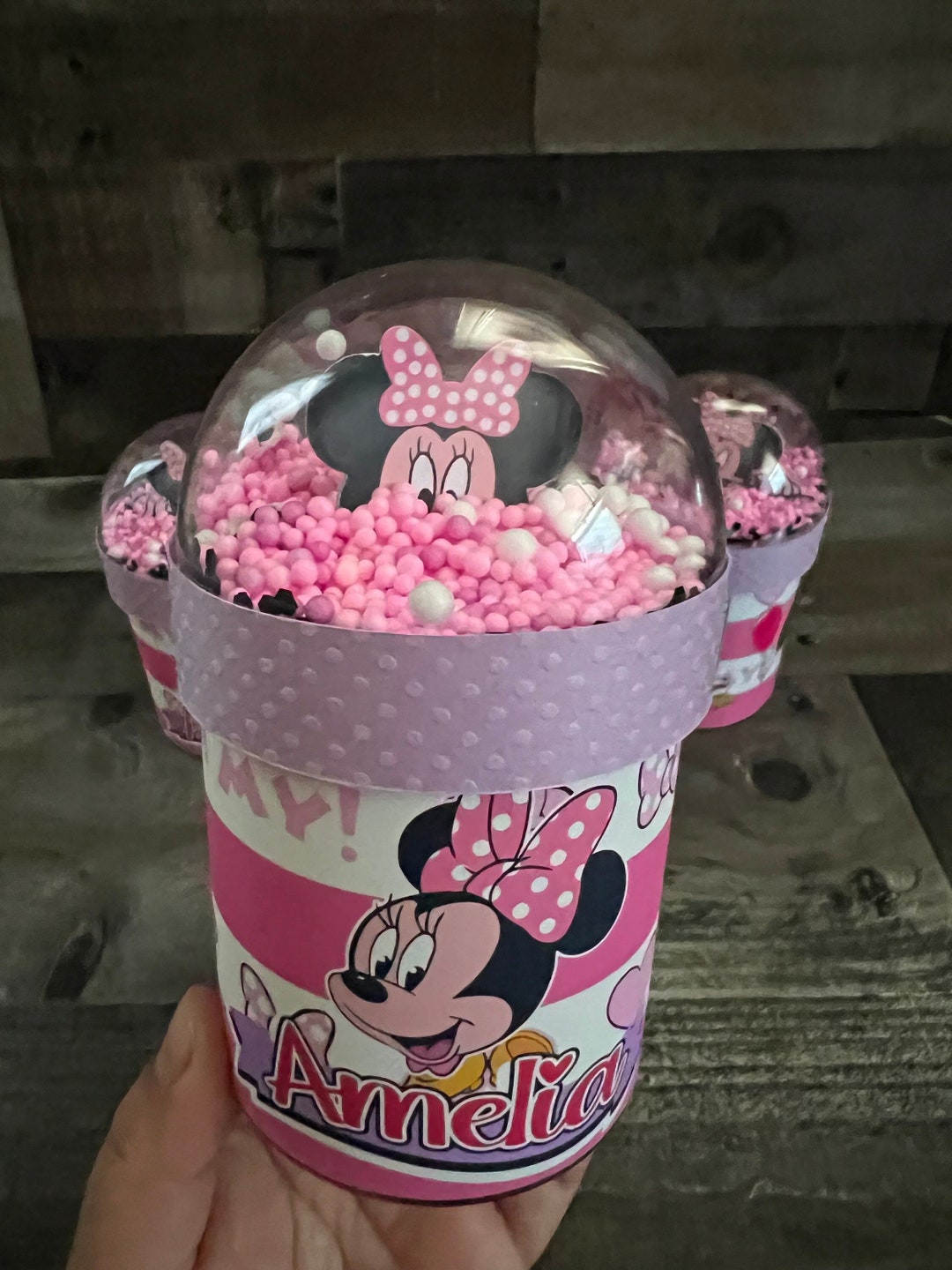 Minnie Mouse Chips Can Personalized Chips Treat for Kids Party Etsy