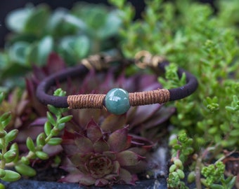 Jade - Signature bracelet - Vegan bracelet - Luck bracelet - Handmade Gift - Handwoven