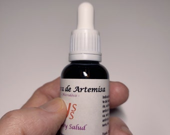 Tintura orgánica de Artemisa, extracto de Artemisa, Fuerza máxima, Microdosis, 100% BIO, Artemisia annua