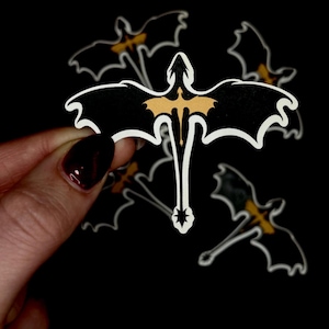 Tairn and Andarna Inspired Sticker