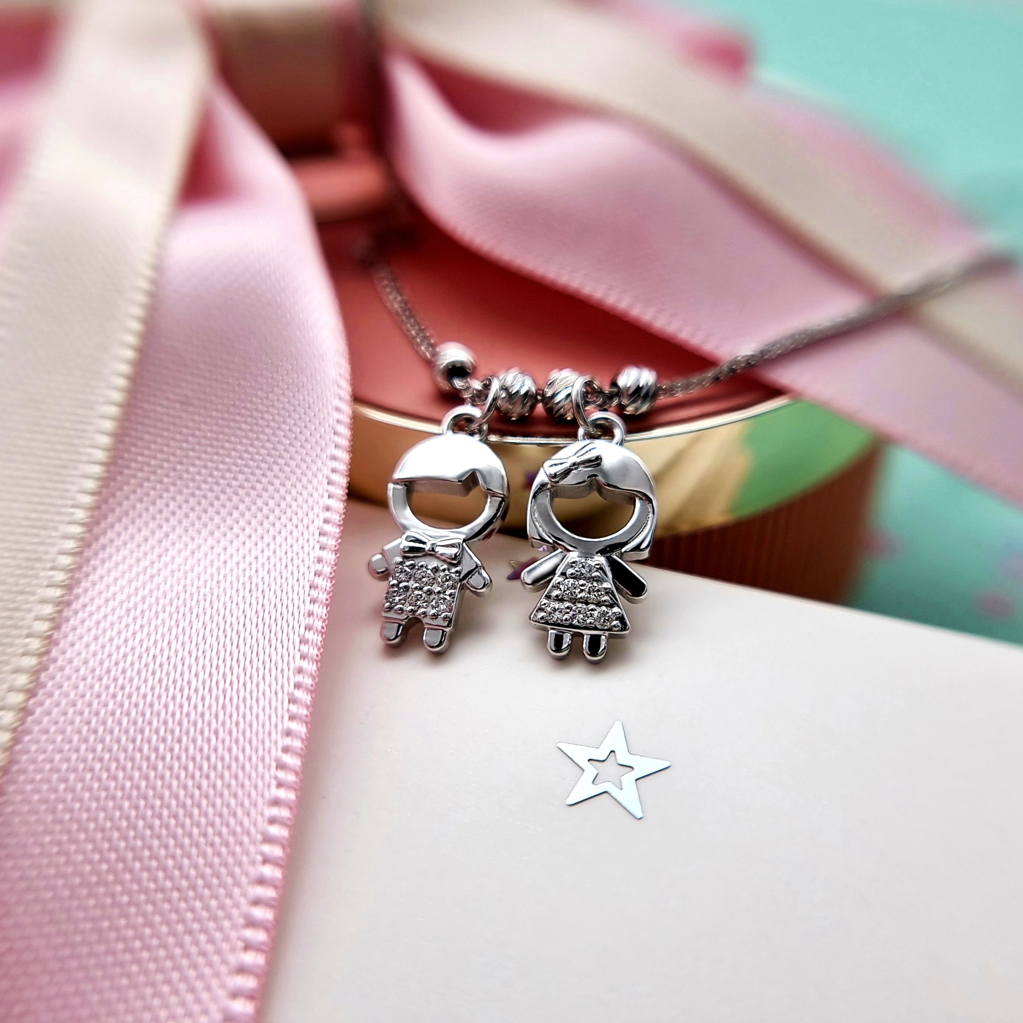 14k Gold Boy Charm 14k Gold Kids Charm Diamond Baby Boy Etsy