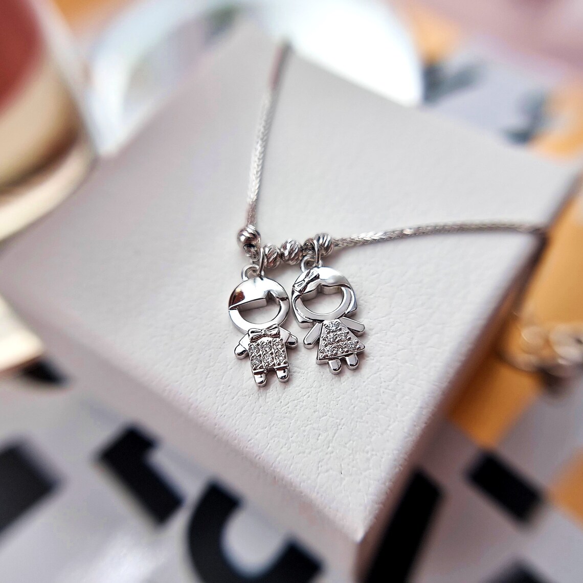 14k Gold Boy Charm 14k Gold Kids Charm Diamond Baby Boy Etsy