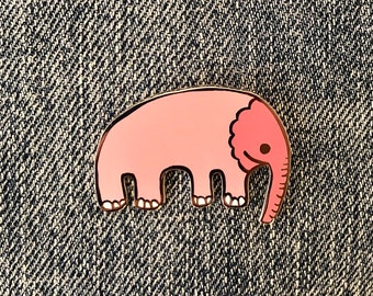 Pink Elephant Pin