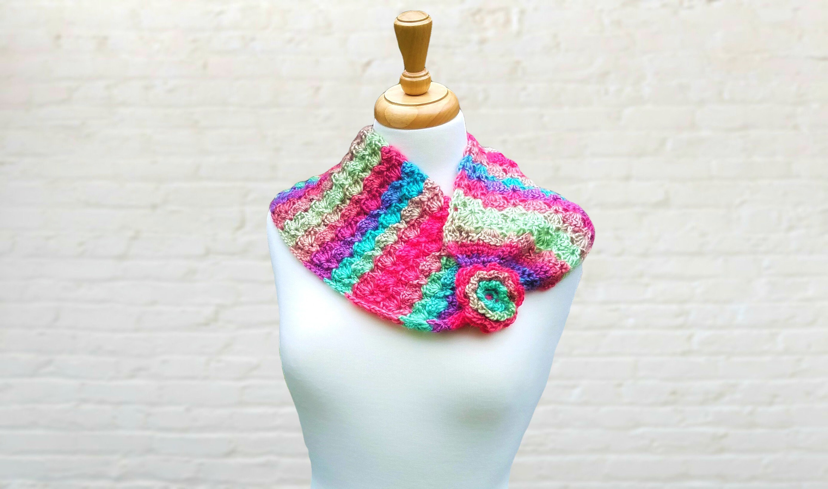 NEW Coquette Cozy Crochet Scarf – Handcrafted Elegance for Women Coquette Scarf - Etsy main image 3