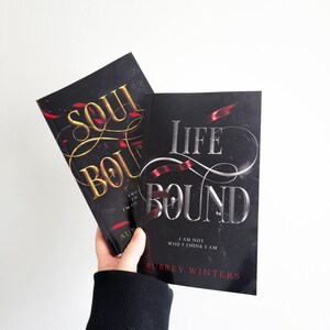 Life Bound & Soul Bound | Zestaw książek w miękkiej oprawie z podpisem duologii