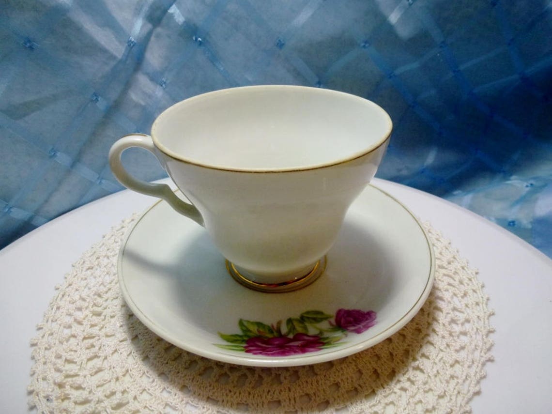 Vintage Porcelain Tea Cup Duo Etsy Australia