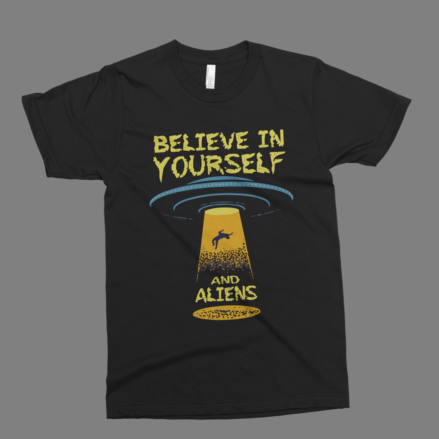 be yourself alien shirt