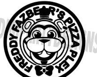 Cinco noches de Freddy's Security Breach- Pizza Plex pegatina DESCARGA DIGITAL