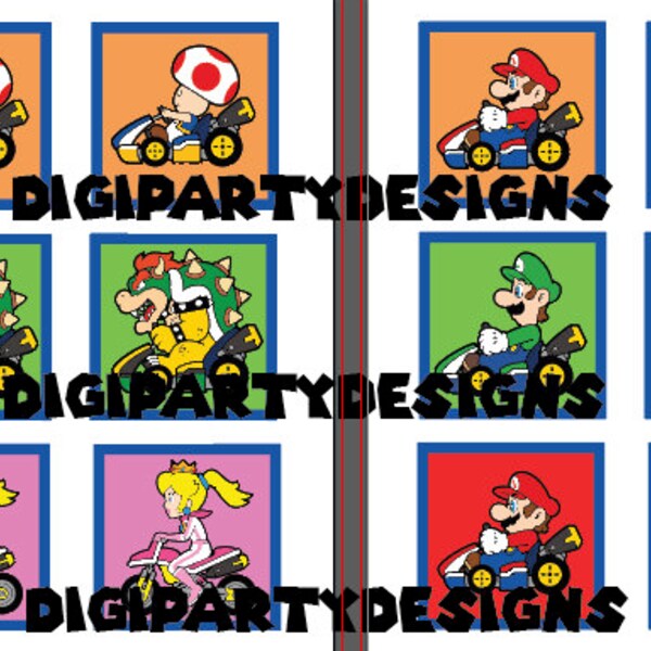 Mario Kart - Etsy