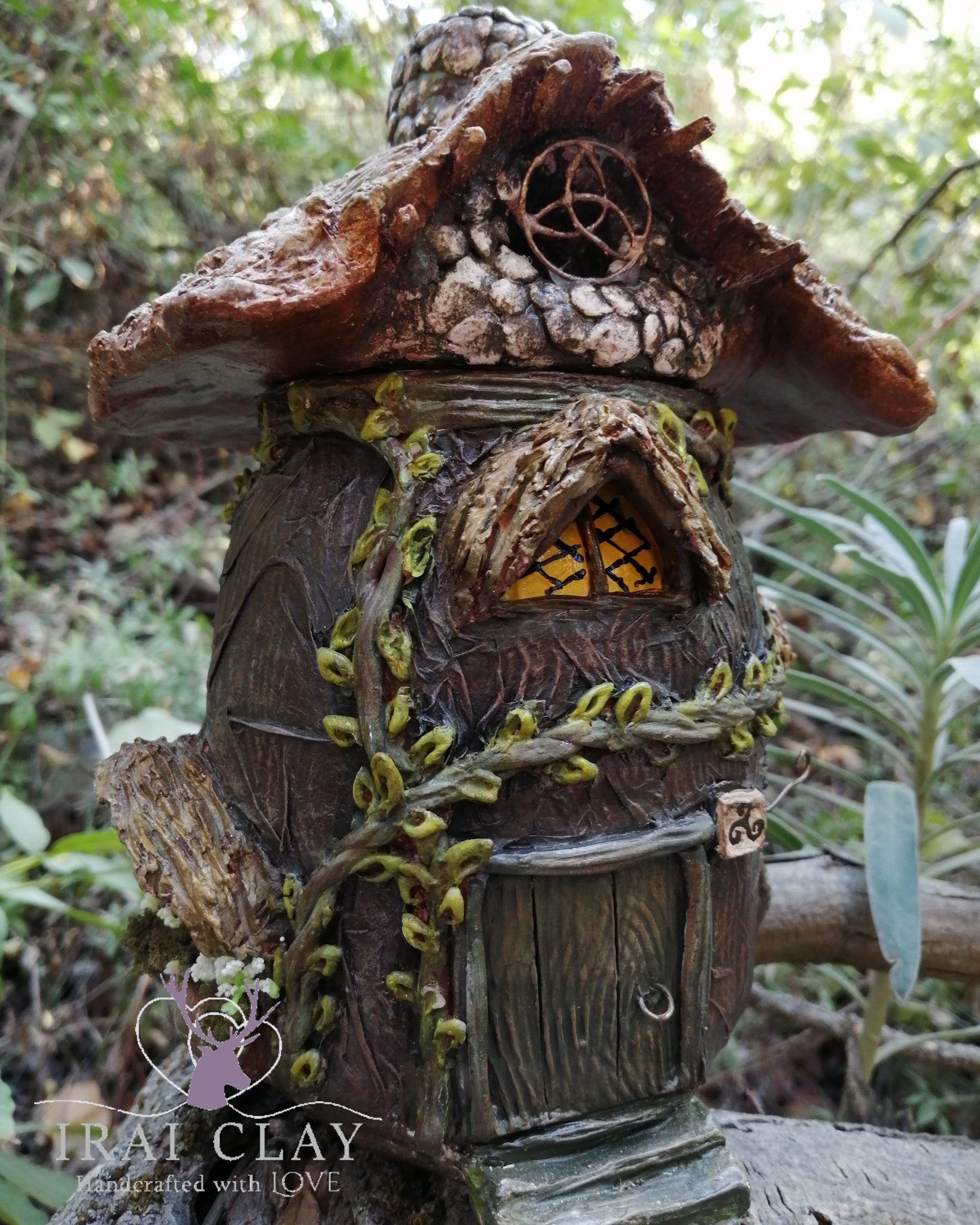 CUSTOMIZABLE FAIRY HOUSE Incense burner Etsy