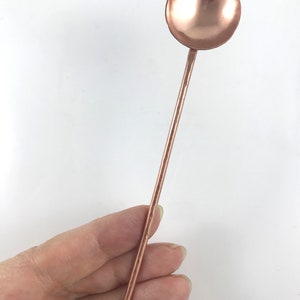 Copper Salt or Coffee spoon image 3