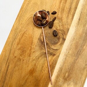 Copper Salt or Coffee spoon image 2