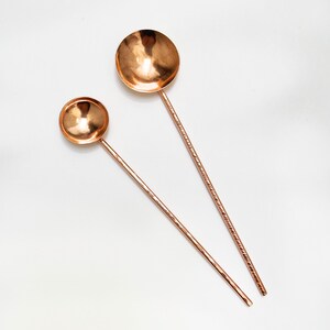 Copper Salt or Coffee spoon image 8