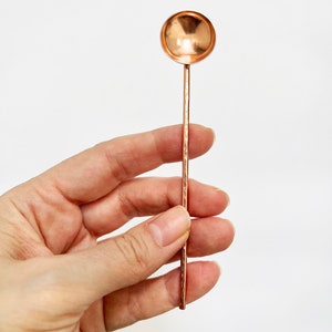 Copper Salt or Coffee spoon image 9