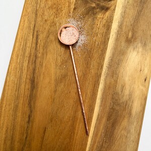 Copper Salt or Coffee spoon image 10