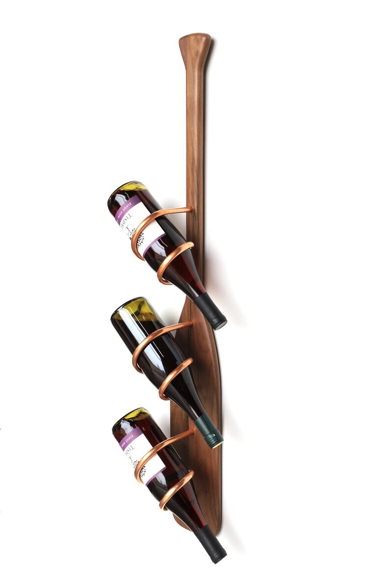 Boat Paddle Wine Rack Set Paddle decor nautical home decor Etsy
