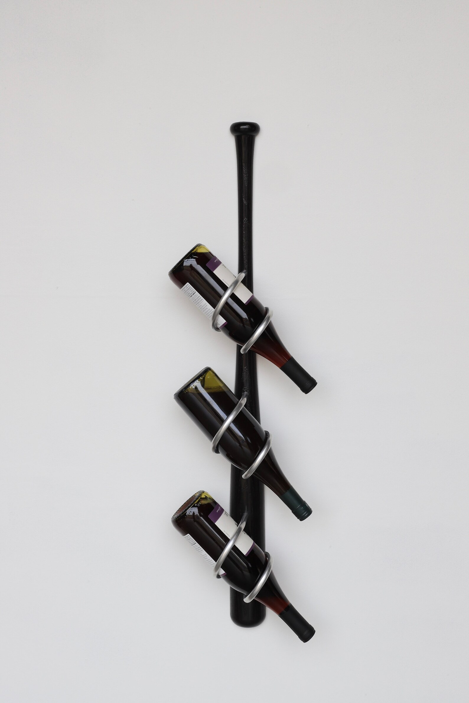 Baseball Bat Wall Mounted Wine Rack Baseball Home Decor Wine Etsy