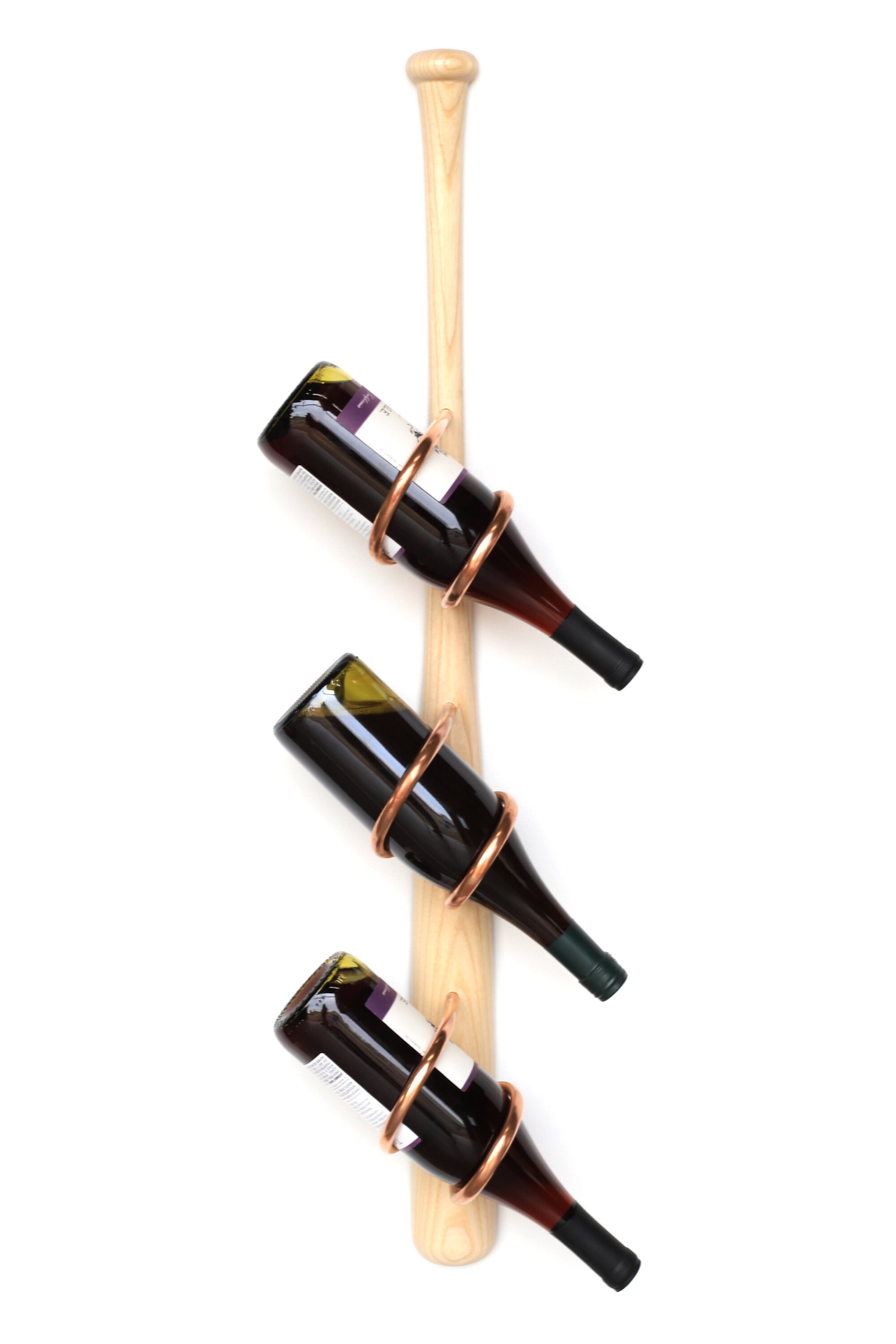 Baseball Bat Wine Rack Baseball Home Decor Baseball Gift Etsy