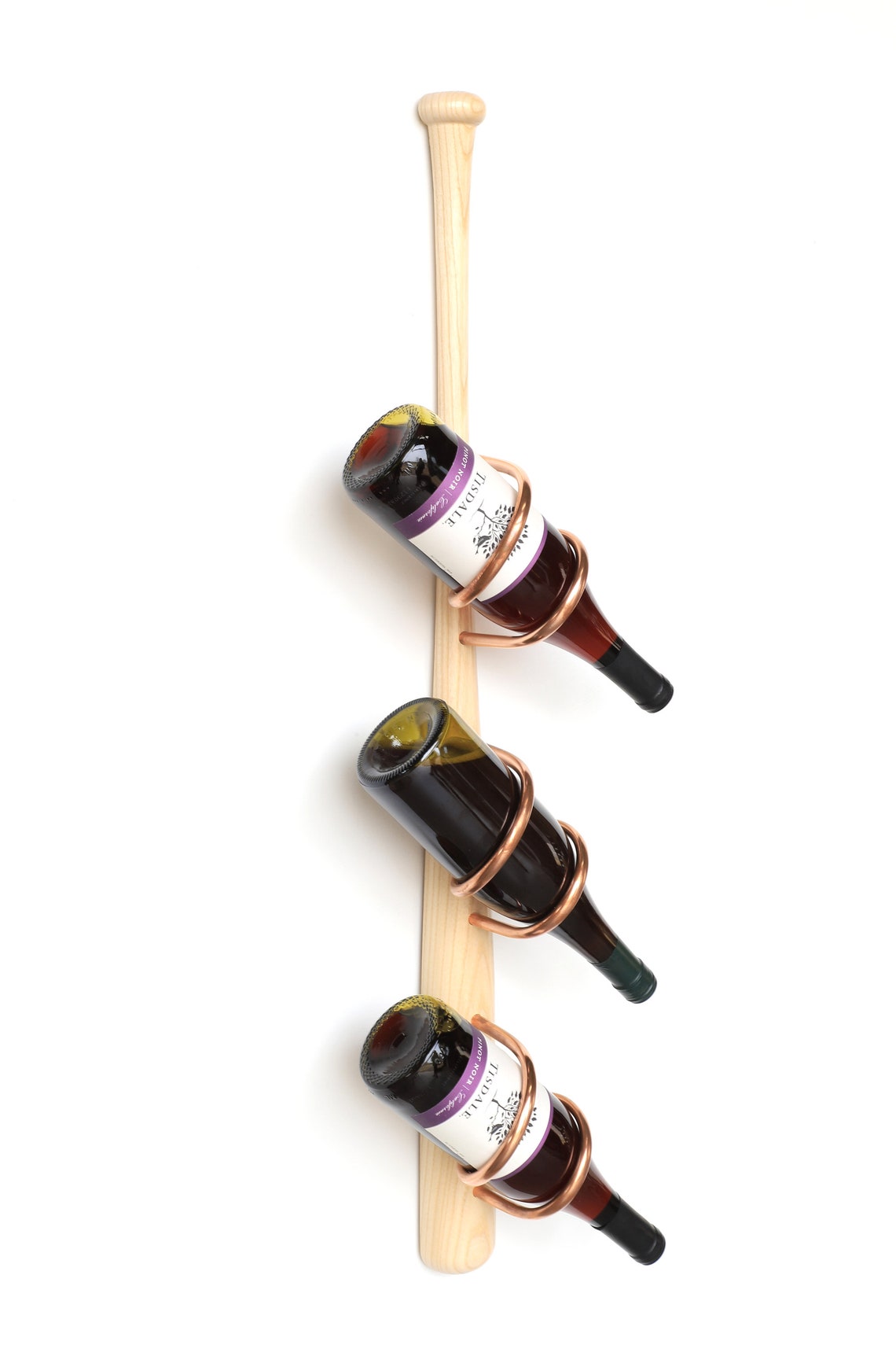 Baseball Bat Wine Rack Baseball Home Decor Baseball Gift Etsy