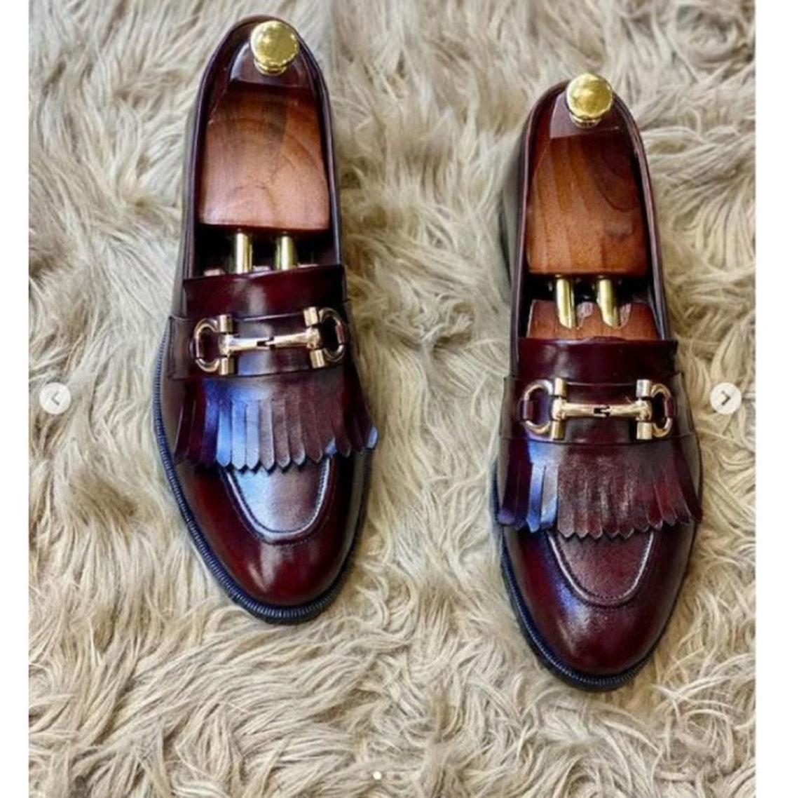 Handmade Leather Penny Loafer Shoes, Moccasin Shoes, Slip on Shoes, Men ...