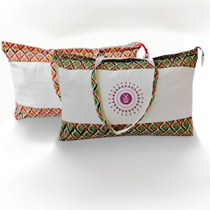 Yoga United Limited Edition Cotton Carry All Yoga Kit Bag