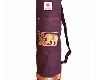 Yoga United Sutra Elephant Cotton Yoga Mat Bag