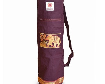 Yoga United Sutra Elephant Cotton Yoga Mat Bag