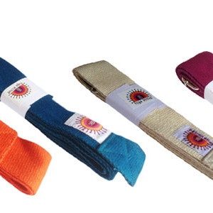 Yoga United 2m long cotton belt (strap) for stretch, relaxation, restorative, nidra