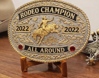 Belt Buckle Holder: 3D Printed Display in Metallic-Colored PLA Plastic| Stylish Belt Holder | Showcase and Organize Your Belt Collection