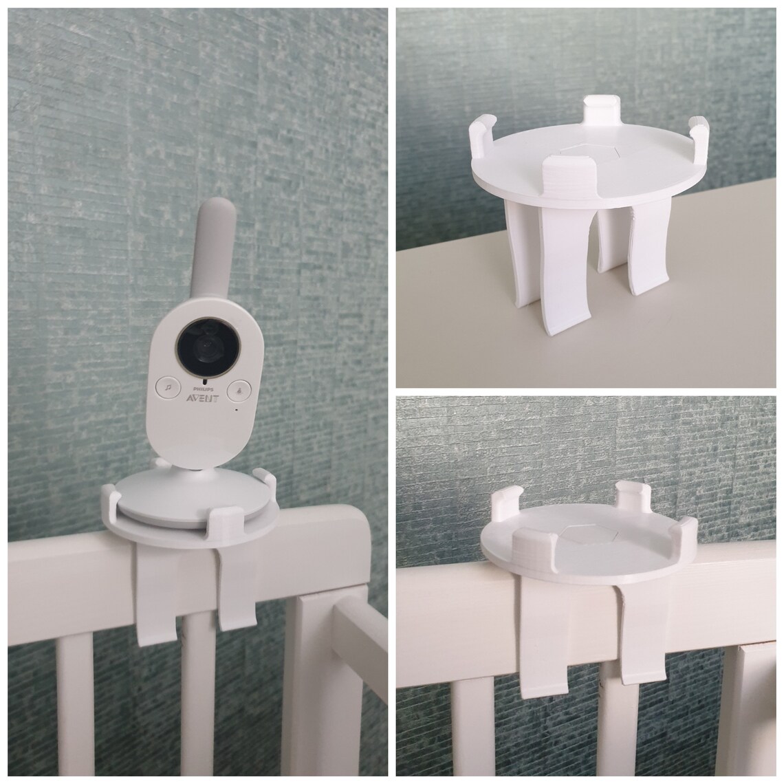 Baby Video Monitor Holder Crib Mount Etsy