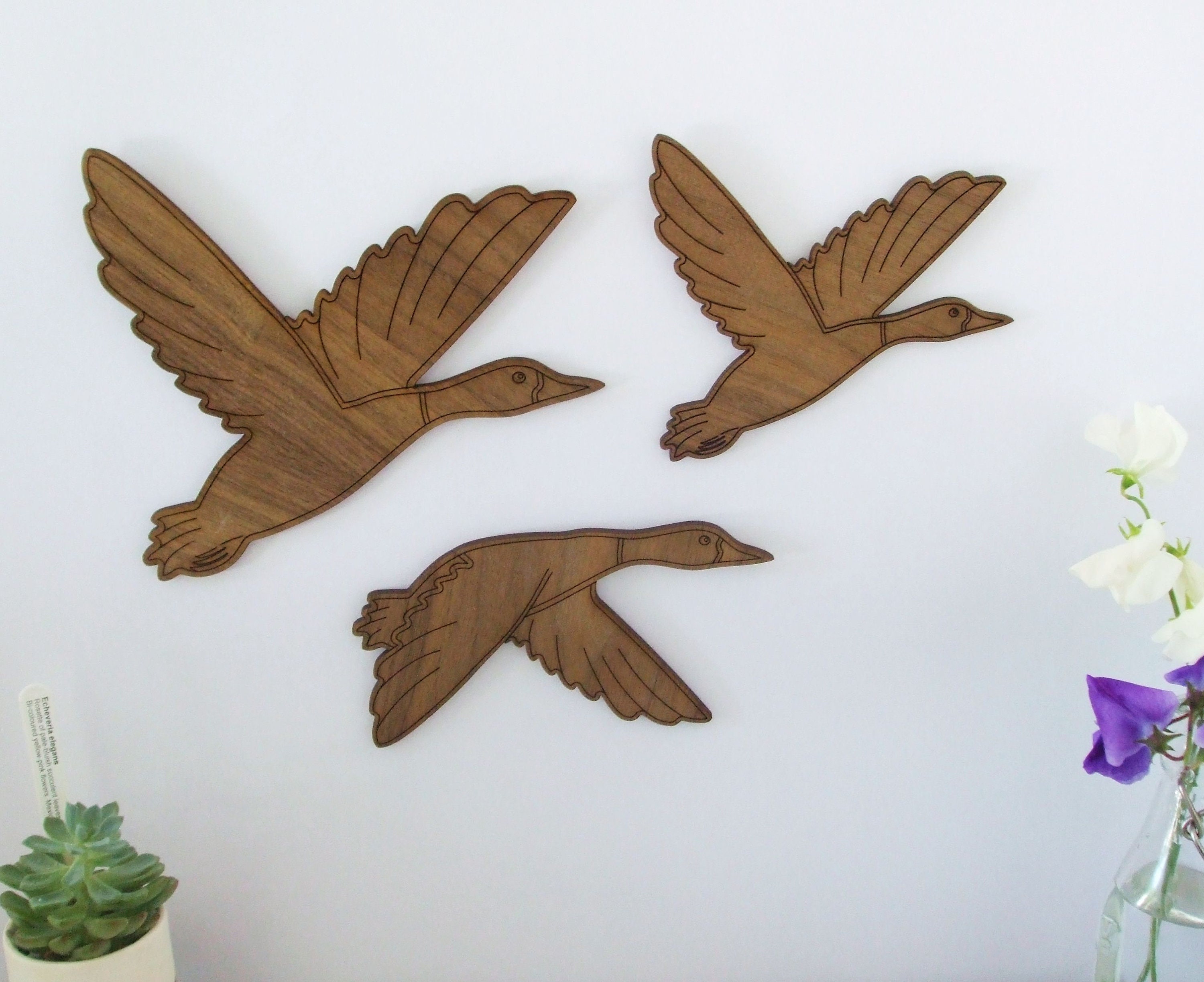 Flying Duck Wall Hanging