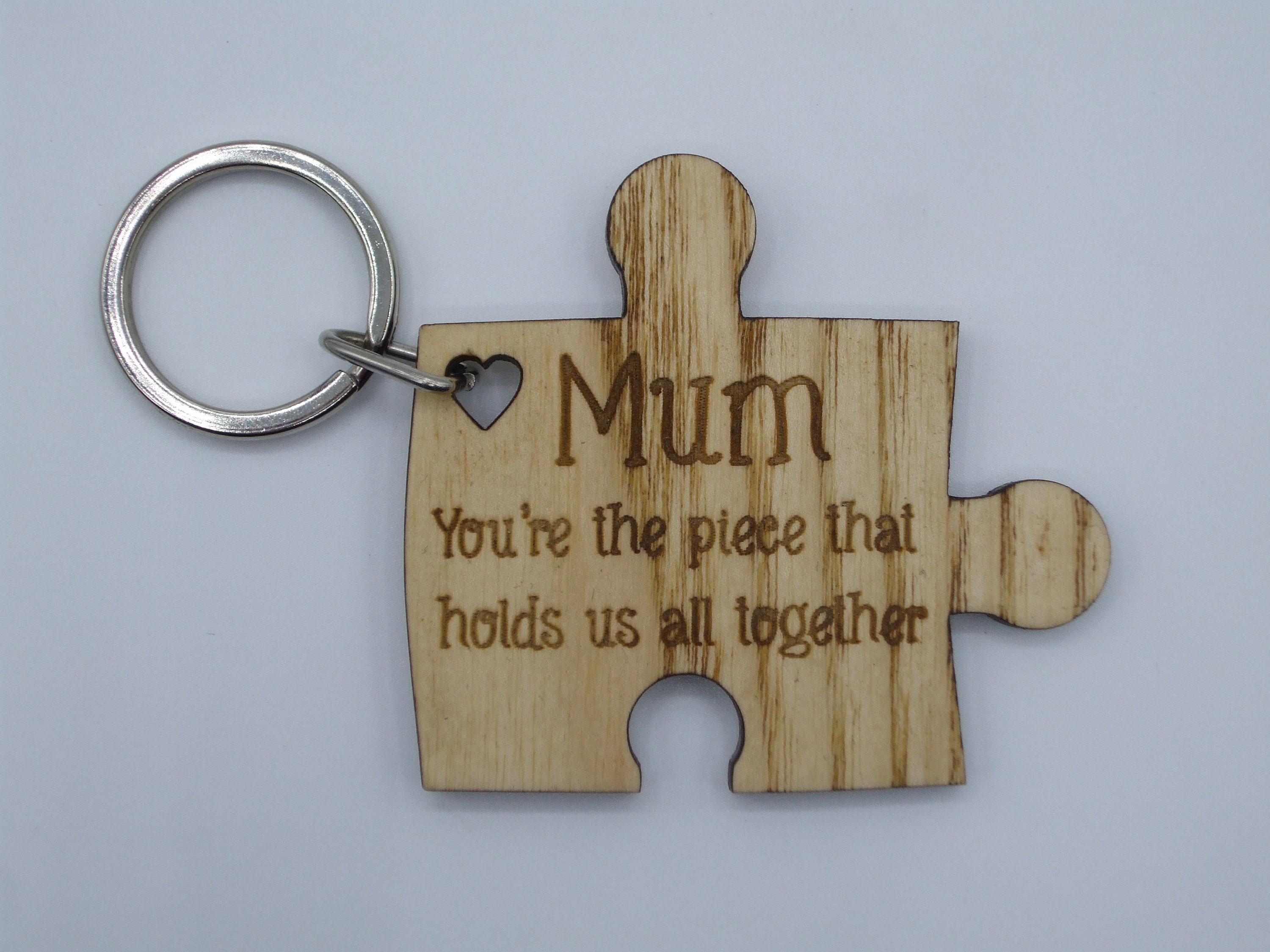 Download Handmade Wooden Mum Mother's Day Puzzle Piece Gift Key ...
