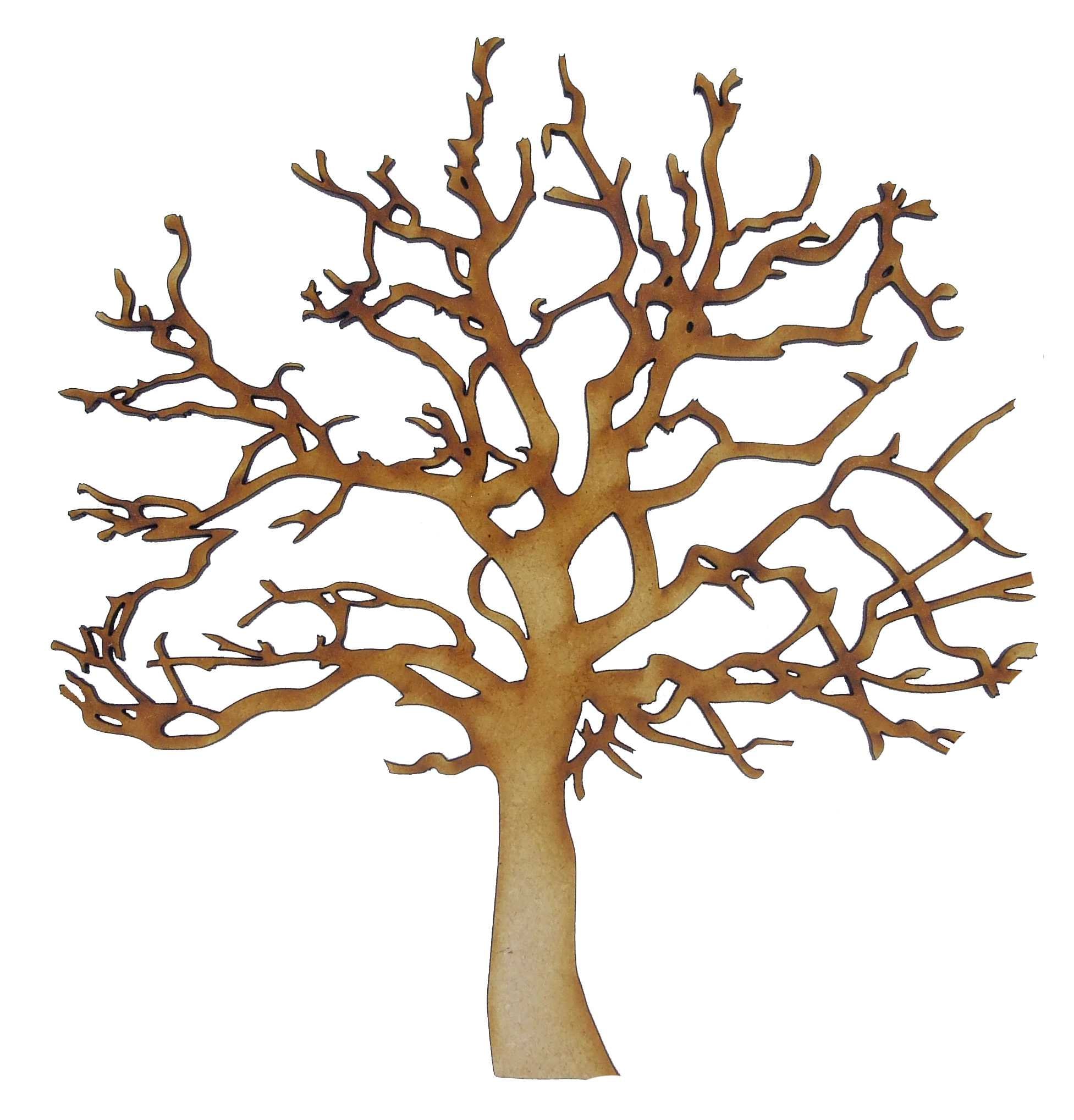 Oak Tree Projects Wooden 'oak Tree' Family Tree Craft Kit With - Etsy UK