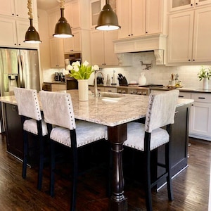 Cowhide Bar and Counter Height Stools