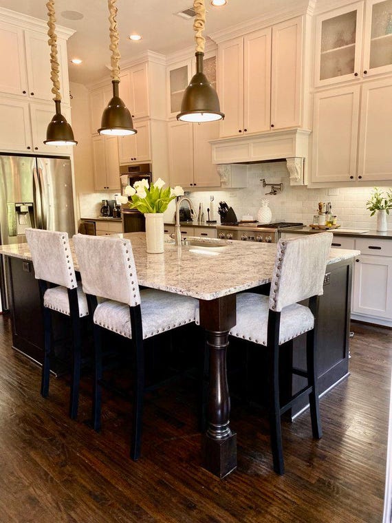 Cowhide Bar and Counter Height Stools