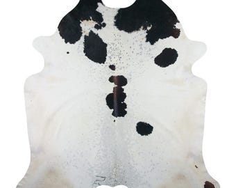Black and White Cowhide Rug
