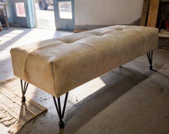 Hytower Cowhide Bench