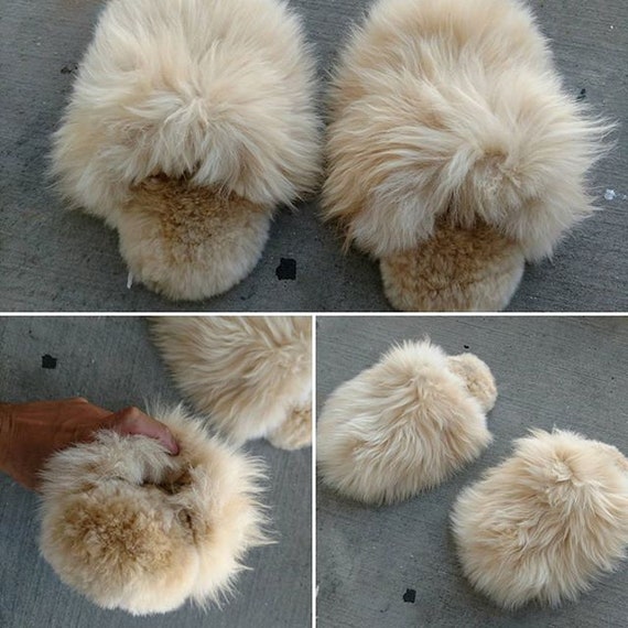 alpaca slippers