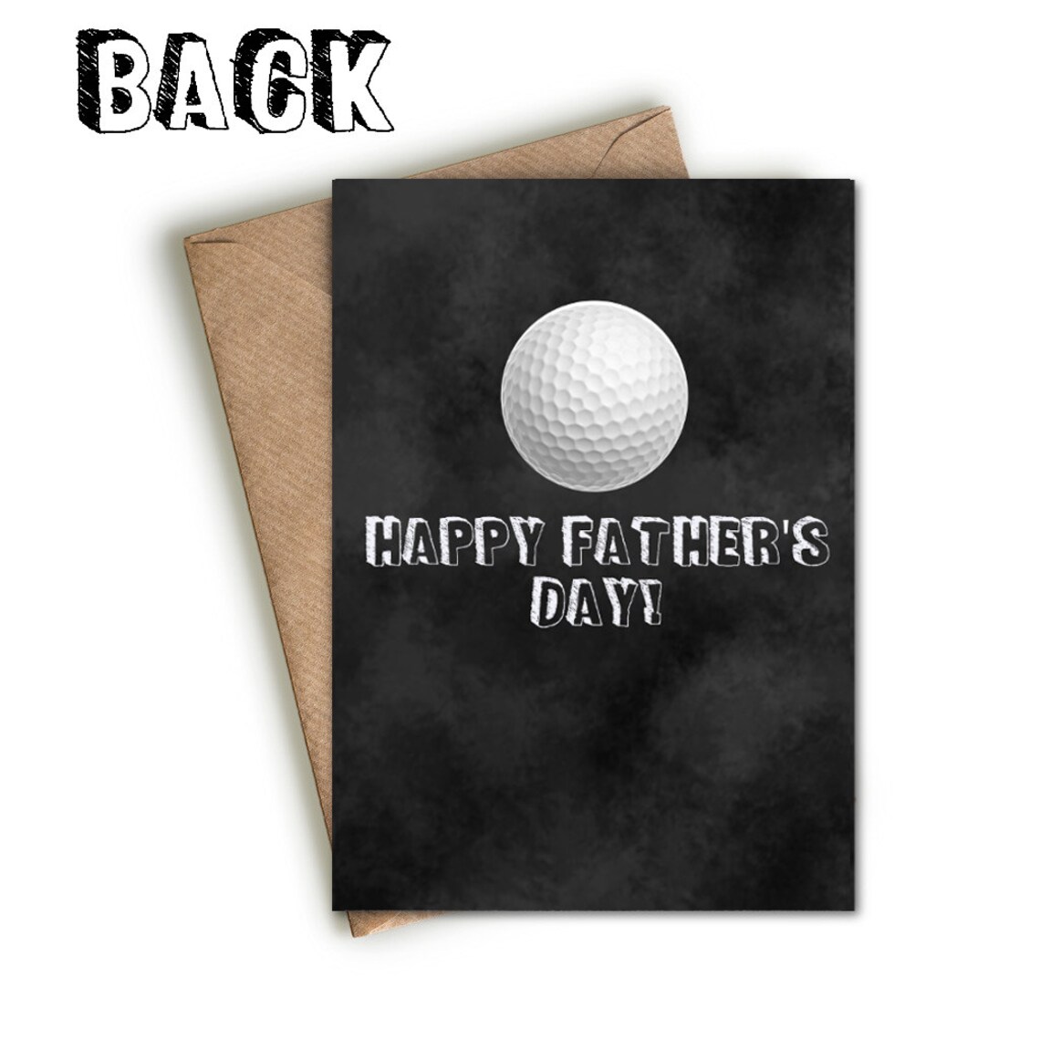 Funny Golf Father's Day Greeting Card for Dad INSTANT DOWNLOAD ...