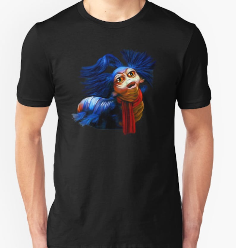 Ello Worm Labyrinth Tshirt Tee // Unisex Super Soft Tee // Etsy