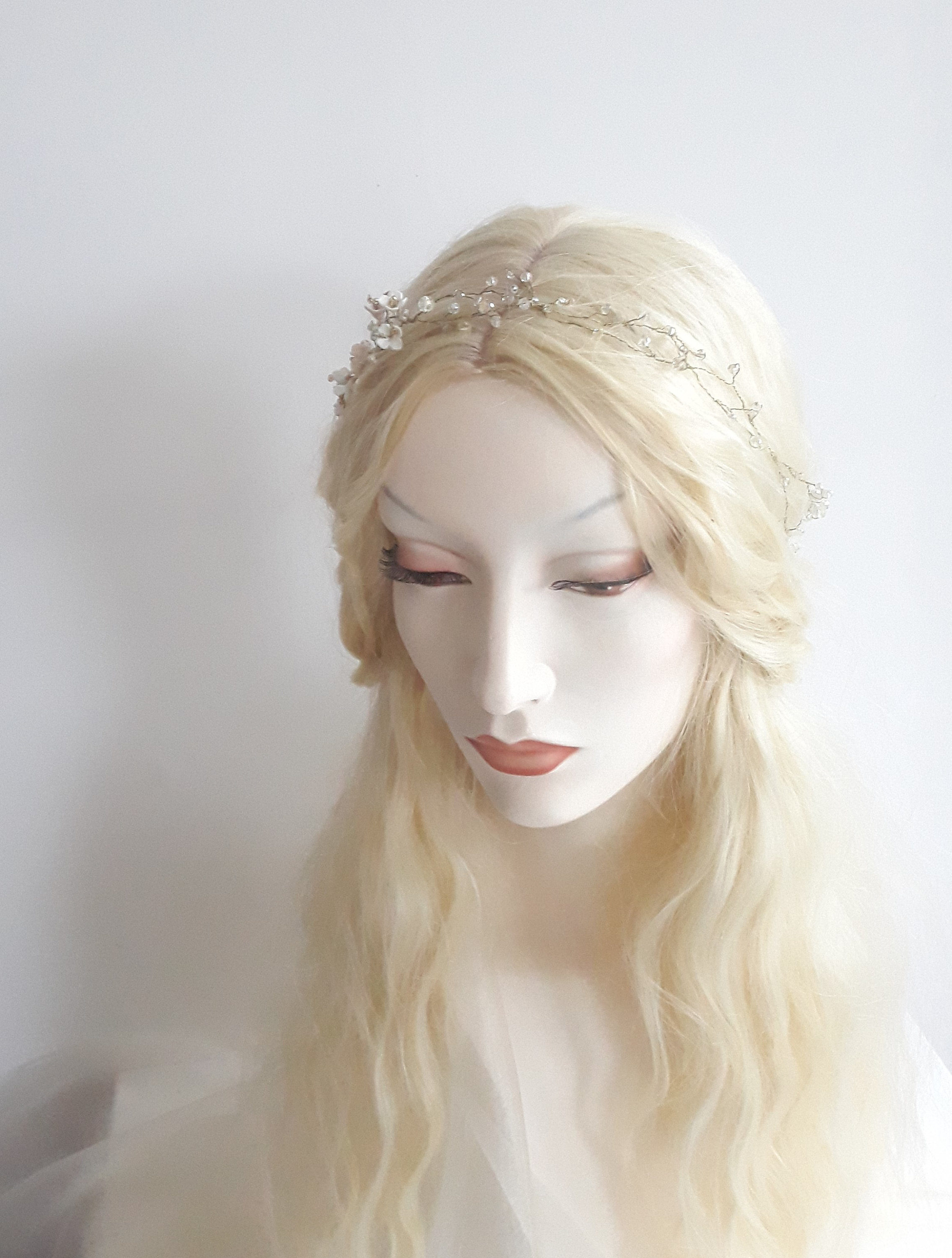 Gold Bridal Hair Accessorieswedding Beaded Hair Accessories Etsy UK