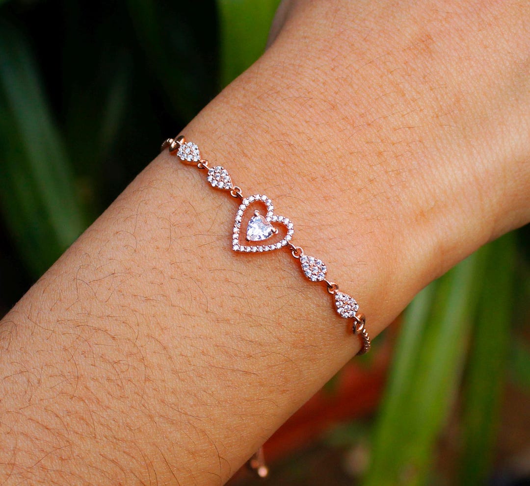 Heart Bracelet Zales Jewelry Bracelets Valentine Heart Bracelet