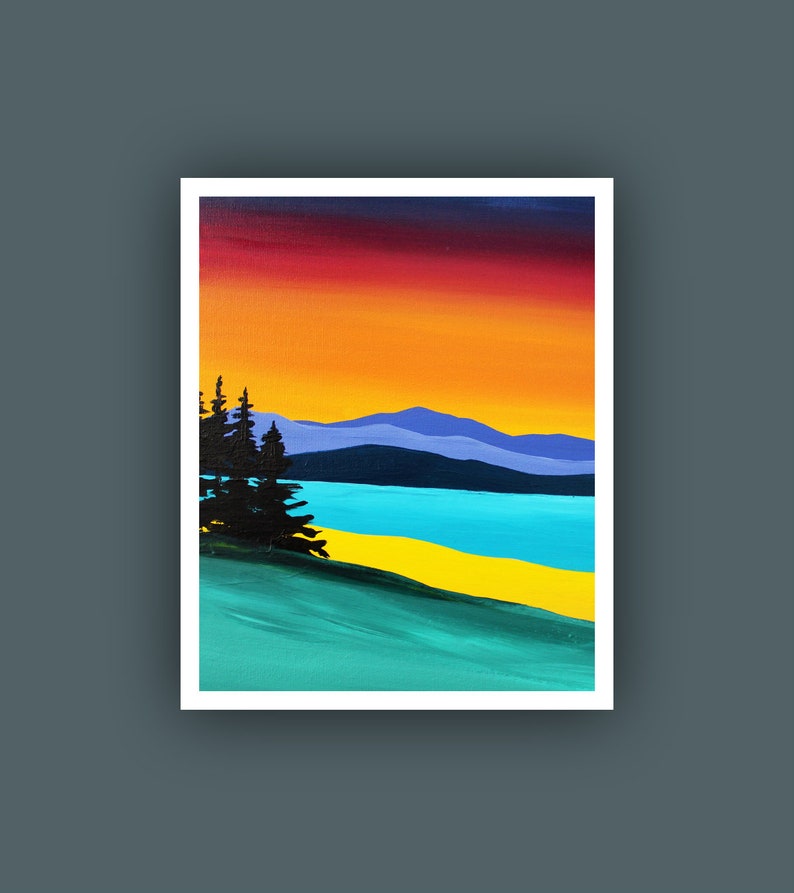 Fine Art Prints Set of 2 Prints Contemporary Art Abstract Etsy Canada