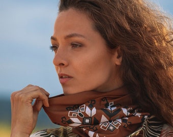 Foulard multifonctionnel, chamois, bandeau, bandeaux de yoga larges, couvre-visages