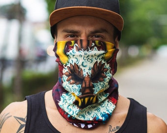 Foulard multifonctionnel, chamois, bandeau, bandeaux de yoga larges, couvre-visages