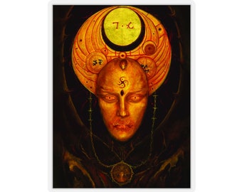 Sticker The Enochian Mask