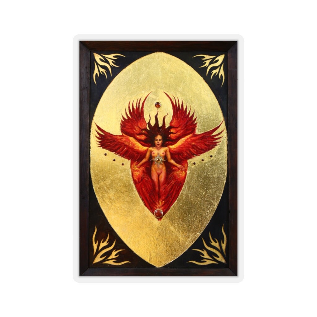 Seraph Sticker Angel Icon Style