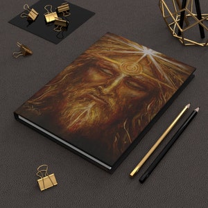 Gnostic Christ Hardcover Journal with lines