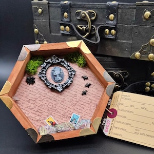 Shadow Box Decor: Hallowed Craft – Shadow Box with Natural Elegance